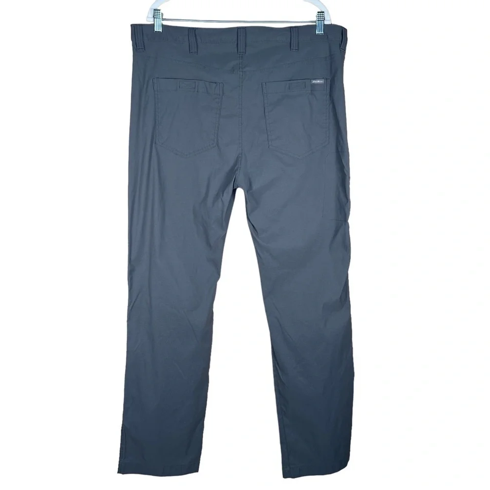 Eddie Bauer Men’s Tech Pant Golf Casual Dark Gray Nylon Blend 40 X 32 - Picture 4 of 13